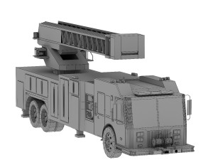 fire truck 3D 모델