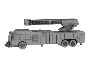 fire truck 3D 모델
