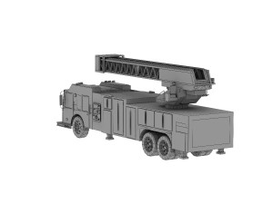 fire truck 3D 모델