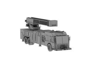 fire truck 3D 모델