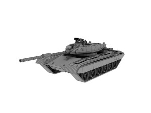 tank 4 3Dモデル
