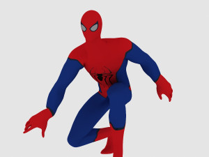 spiderman- animated character 3D Model