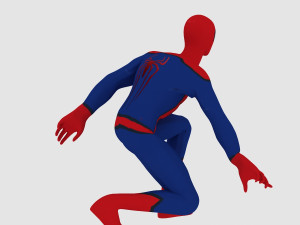 spiderman- animated character 3D Модель