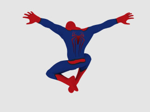 spiderman- animated character 3D Модель