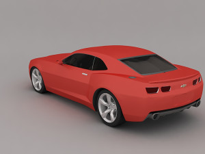 car concept-chevrolet camaro 3Dモデル