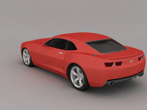 car concept-chevrolet camaro 3D Model