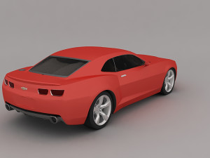 car concept-chevrolet camaro 3Dモデル