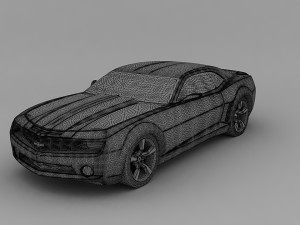 car concept-chevrolet camaro 3Dモデル