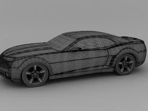 car concept-chevrolet camaro 3D Model