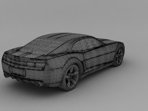 car concept-chevrolet camaro 3Dモデル