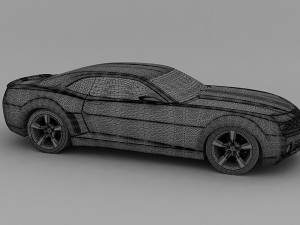 car concept-chevrolet camaro 3Dモデル