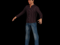 game ready character - rigged man 3D 모델