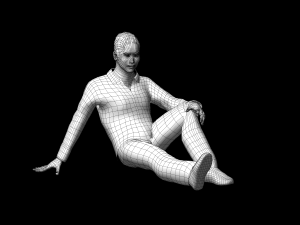 game ready character - rigged man 3D मॉडल