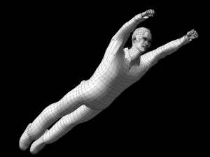 personagem pronto para o jogo - homem manipulado Modelo 3D