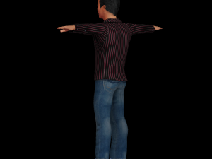 game ready character - rigged man 3D मॉडल