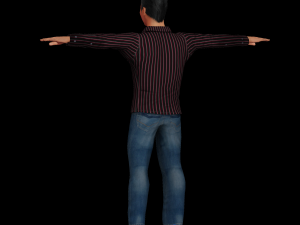 game ready character - rigged man 3D मॉडल