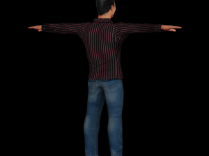 game ready character - rigged man 3D मॉडल
