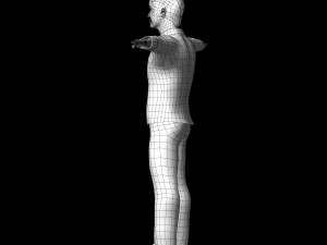 game ready character - rigged man 3D मॉडल