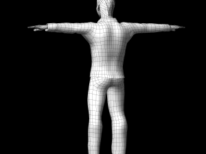 game ready character - rigged man 3D मॉडल