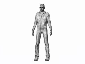 game ready character - rigged man 3D 모델