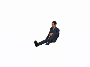 game ready character - rigged man 3D 모델