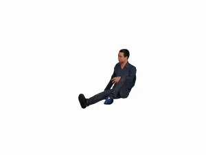 game ready character - rigged man 3D Model