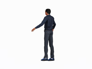 game ready character - rigged man 3D 모델