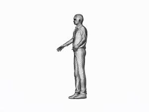 game ready character - rigged man 3D 모델