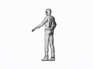 game ready character - rigged man 3D 모델
