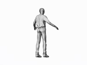 game ready character - rigged man 3D 모델