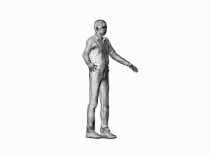 game ready character - rigged man 3D 모델