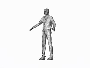 game ready character - rigged man 3D 모델