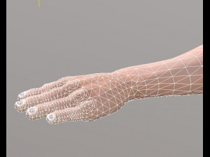 naked man-rigged 3d game character Modelo 3D