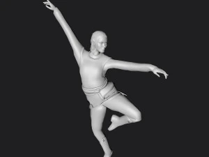 statua dell'elfo Modello 3D