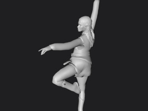 elf statue 3D Model