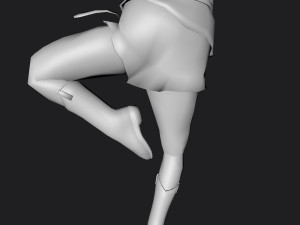 elf statue 3D Model