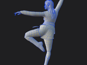 elf statue 3D Model