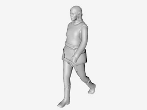 elf heykeli 3D Model