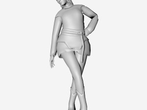 elf statue 3D Model
