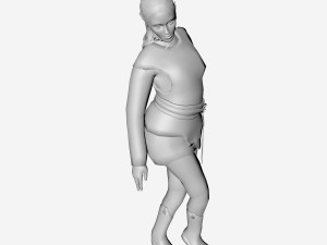 elf statue 3D 模型
