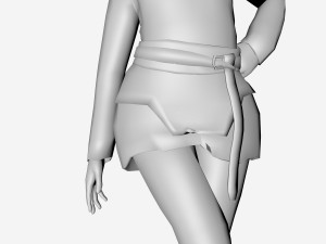 elf statue 3D 模型