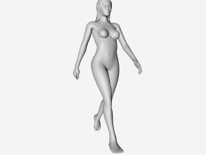 elf statue 3D Model