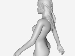 elf statue Modèle 3D