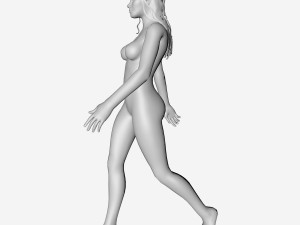 elf statue Modèle 3D