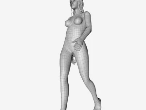elf statue 3D Model