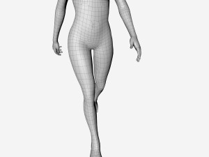 elf statue Modèle 3D