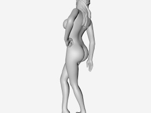 elf statue 3D Model