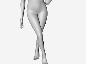 elf statue 3D Model