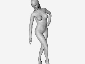 elf statue 3D Model