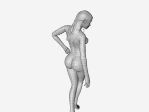 elf statue 3D Model